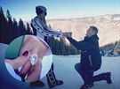 Paris Hiltonovou poádal pítel o ruku na dovolené v Aspenu