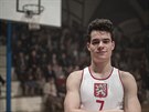 Momentka z natáení filmu Zlatý podraz v Prmyslovém paláci: Filip Bezina v...