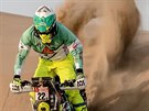 Motorká Ondej Klymiw na Dakaru