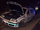 V praské Michli se srazilo auto praské mstské policie s tramvají a autobusem