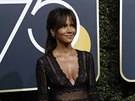 Halle Berry na Zlatých glóbech (Beverly Hills, 7. ledna 2018)