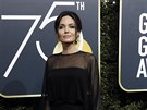 Angelina Jolie na Zlatých glóbech (Beverly Hills, 7. ledna 2018)