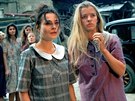 Vendula Kíová a Barbora Srncová v seriálu Dobrodruství kriminalistiky (1992)