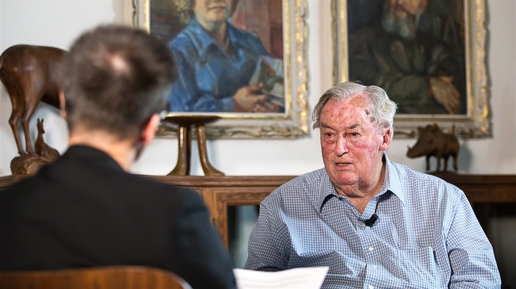 Keský politik a paleontolog Richard Leakey v diskusním poadu Rozstel.