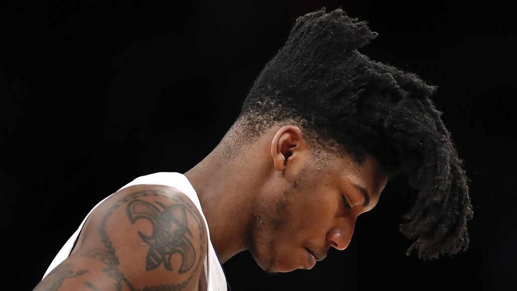 Elfrid Payton z Orlanda zklamaný z výsledku proti Brooklynu.