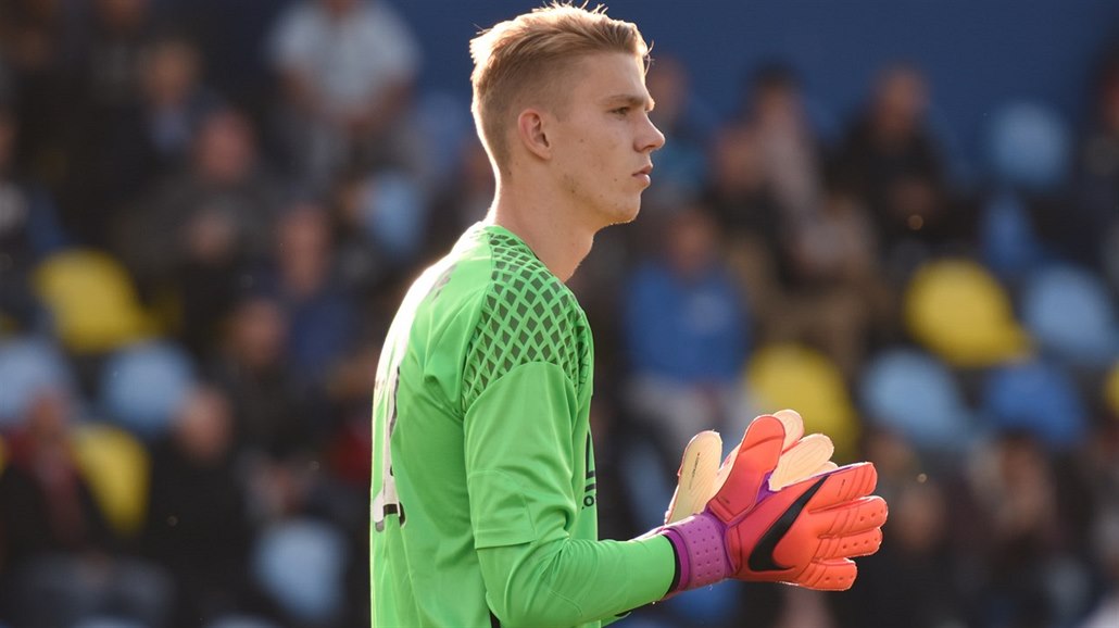 Nová posila Slavie � branká� Martin Vantruba ze Spartaku Trnava.