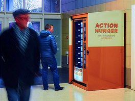 Spolenost Action Hunger instalovala první automat pro bezdomovce v Nottinghamu