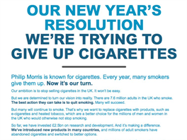 novoroční předsevzetí Philip Morris