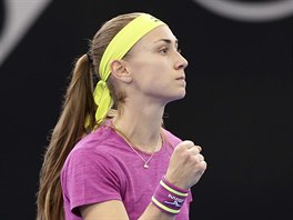 Aleksandra Kruniov na turnaji v Brisbane.