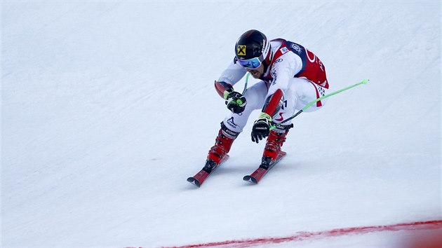 Rakuan Marcel Hirscher tsn ped protnutm clov ry obho slalomu v Adelbodenu.