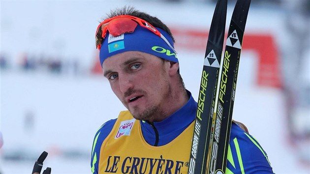 Alexej Poltorann vyhrál závod v běhu na lyžích na Tour de Ski.
