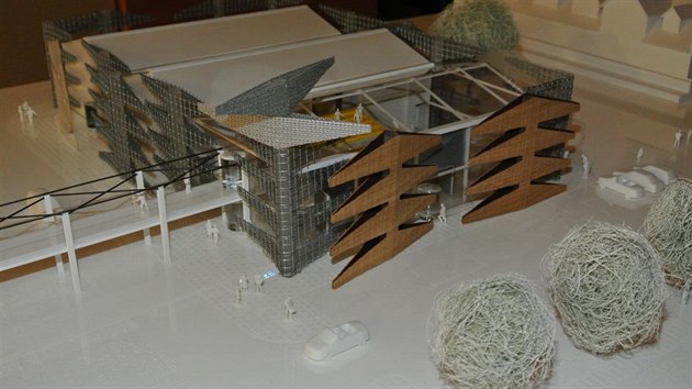 Podobu centra s názvem Trezor přírody navrhl architekt Michael Klang ze zlínské univerzity.