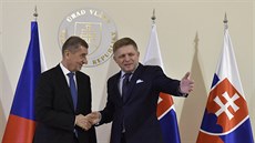 Premiér Andrej Babi návtívil Slovensko. Jde o jeho první zahraniní cestu v...