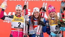 Stupn vítzek závreného dílu Tour de Ski: uprosted nejrychlejí Heidi...