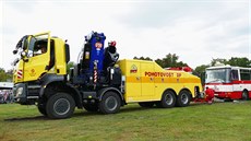 Odtahový speciál je postavený na podvozku Tatra Trucks Phoenix