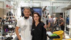 Klára Issová a Filip Ren�