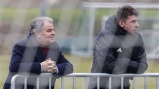 Majitel zlínského fotbalového klubu Zdeněk Červenka (vlevo) a sportovní manažer... | na serveru Lidovky.cz | aktuální zprávy