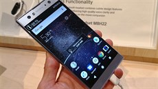 Sony Xperia XA2 ultra na veletrhu CES