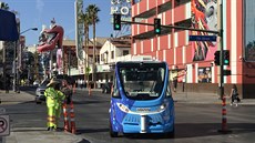 Kuník Jan: Navya autonomní autobus v ostrém provozu v Las Vegas.