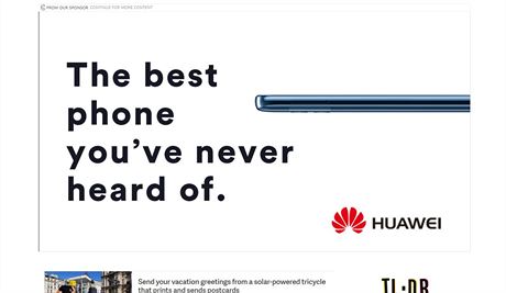 Huawei na veletrhu CES 2018