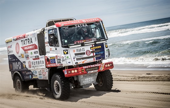 Martin Šoltys ve čtvrté etapě Rallye Dakar 2018