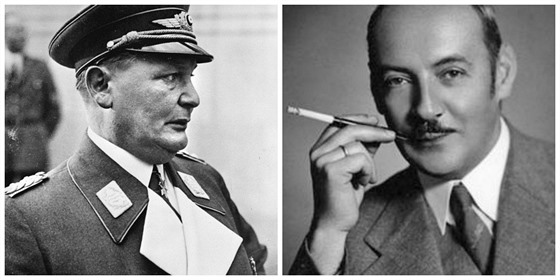 Zatímco Hermann Göring (vlevo) byl nacista a vrah, jeho bratr Albert byl...