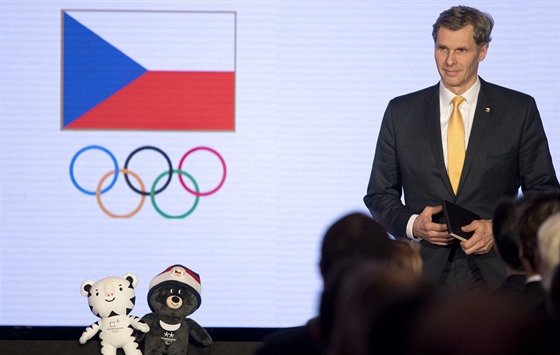 Čeští sportovći při slavnostním zahájení olympijských her v Soči v roce 2014 - ilustrační foto. 