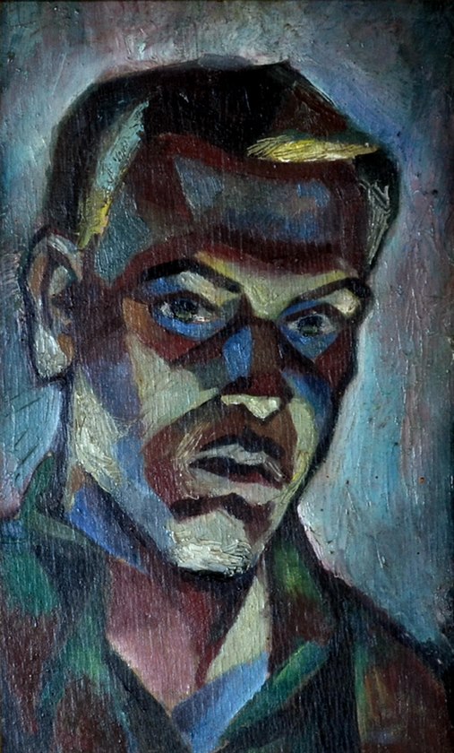 Zbysek Sion, Autoportret  (1958), 45x25 cm