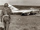 MiG-15bis (s slem 346 na pdi) na ostrov Bornholm. S letounem uprchl...