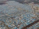 Uprchlický tábor al-Karama v syrské provincii Idlíb (20. prosince 2017)