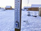 V Jakutsku mrazy padají k minus 65 stupm Celsia (17. ledna 2018)