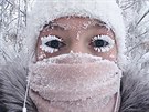 Hitem internetu se stalo selfie Anastasie Gruzdvové z Jakutska, které v minus...