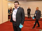 Pavel Novotný, syn známého bavie, na 28. kongresu ODS. (13. ledna 2018)