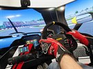 Simultor zvodnho vozu kraslick spolenosti Motorsport Simulator