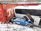 Nehoda u vtrnho Jenkova (16. ledna 2018)