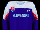Olympijský dres hokejist Slovenska.