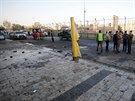 V Bagdádu zaútoili sebevraední útoníci (15. leden 2018).