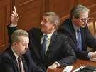 Premiér Andrej Babiš na úterním jednání Poslanecké sněmovny, která by měla...