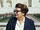 Boena Novotná se svým manelem. (Na snímku z roku 1966)