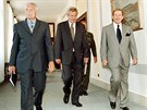 Václav Klaus, Milo Zeman a Václav Havel (2000)