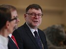 Zbynk Stanjura (ODS) ped jednáním Snmovny o dve meninové vlád Andreje...