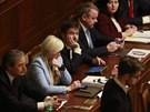 Jednání Poslanecké snmovny o dve vlád Andreje Babie. (10. 1. 2018)