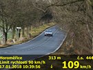�idi��, kte�� jeli silnic� p�ed Horom��icemi v�ce ne� 90 kilometr� za hodinu,...