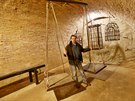Exponáty pro chystané muzeum tortury v Brn jsou zatím jet umístné v...