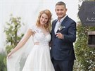 Marie Kruíková a Filip Ren se vzali 22. záí 2017 v Praze.