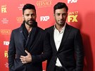 Ricky Martin a Jwan Yosef (Los Angeles, 8. ledna 2018)