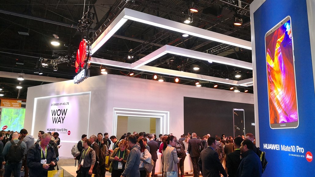 Huawei na veletrhu CES 2018