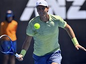 Tom Berdych postupuje na Australian Open do tetho kola Australian Open.