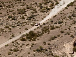 Martin Prokop na trase 12. etapy Rallye Dakar 2018.