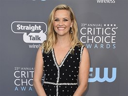 Reese Witherspoonová na udílení cen filmových kritiků Critics' Choice Awards...
